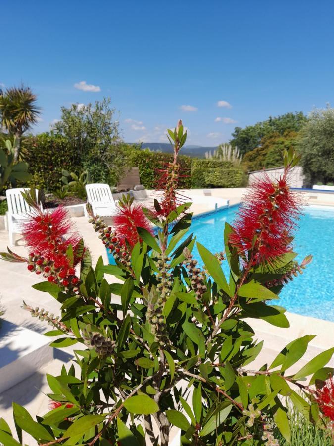 Gite Provencal Independant Avec Piscine Chauffee : Le Suy Bien Flayosc Exterior photo